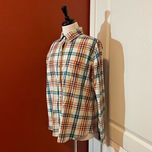 Dovetail Workwear Women’s The AJ‎ Performance Ginger Plaid Work Shirt